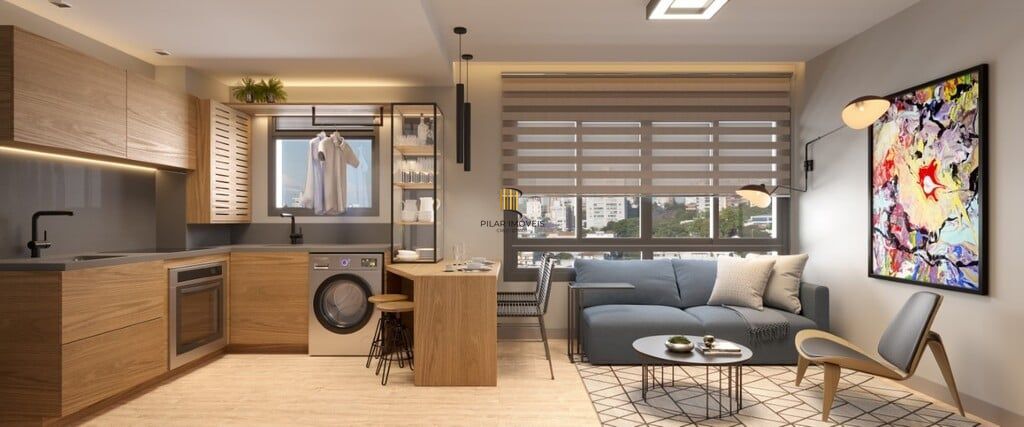 Apartamento 2 dormitórios no bairro Bom Fim