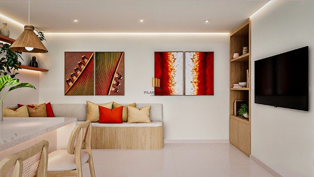 Apartamento 2 dormitórios no bairro Cristal