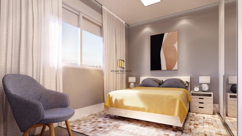 Apartamento 2 dormitórios no bairro Farroupilha