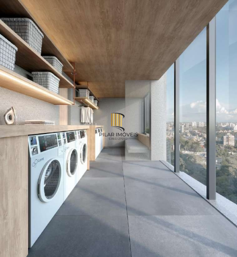 Loft 1 dormitório no bairro Três Figueiras