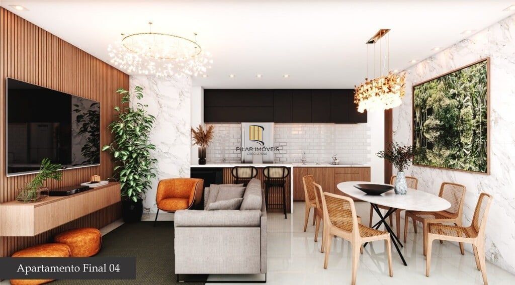 Apartamento 2 dormitórios no bairro Zona Nova