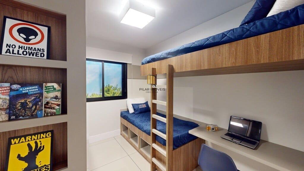 Apartamento 1 dormitório no bairro Cascata
