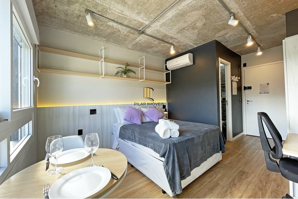 Apartamento 1 dormitório no bairro Santa Cecília - Pilar Imóveis