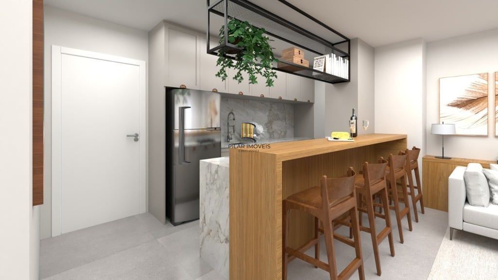 Apartamento 1 dormitório no bairro Rio Branco