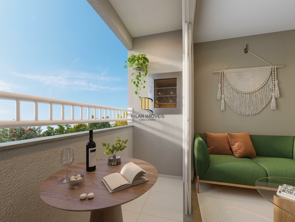 Apartamento Garden 2 dormitórios no bairro Jardim Itu