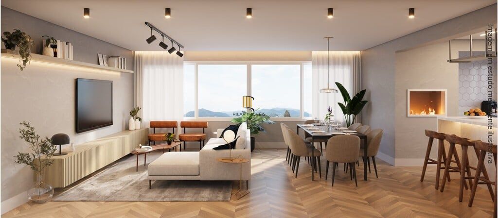 Apartamento 1 dormitório no bairro Jardim Lindóia