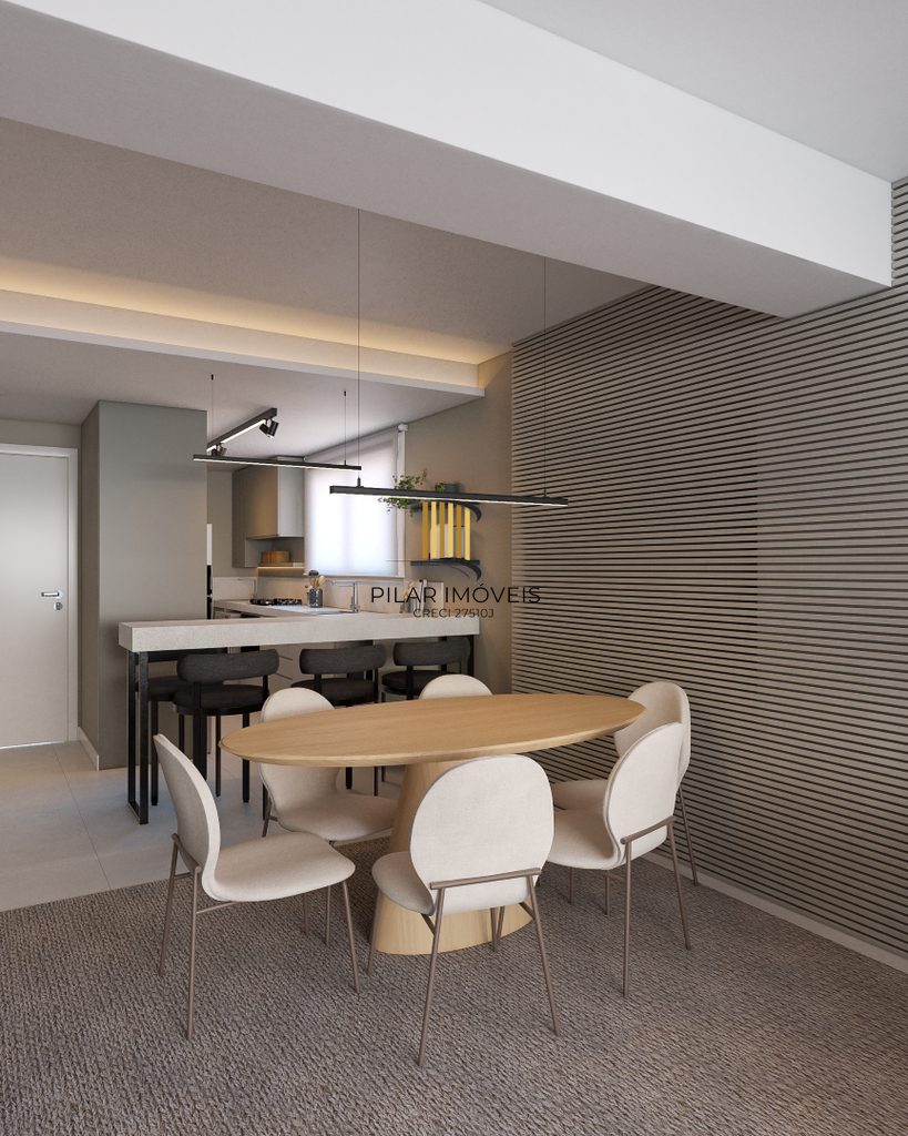 Apartamento 1 dormitório no bairro Auxiliadora