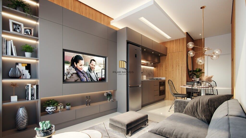 Apartamento 1 dormitório no bairro Zona Nova
