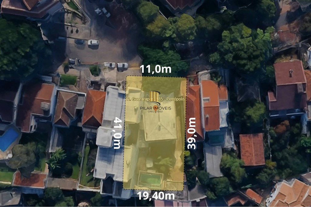 Terreno no bairro Petrópolis - Pilar Imóveis