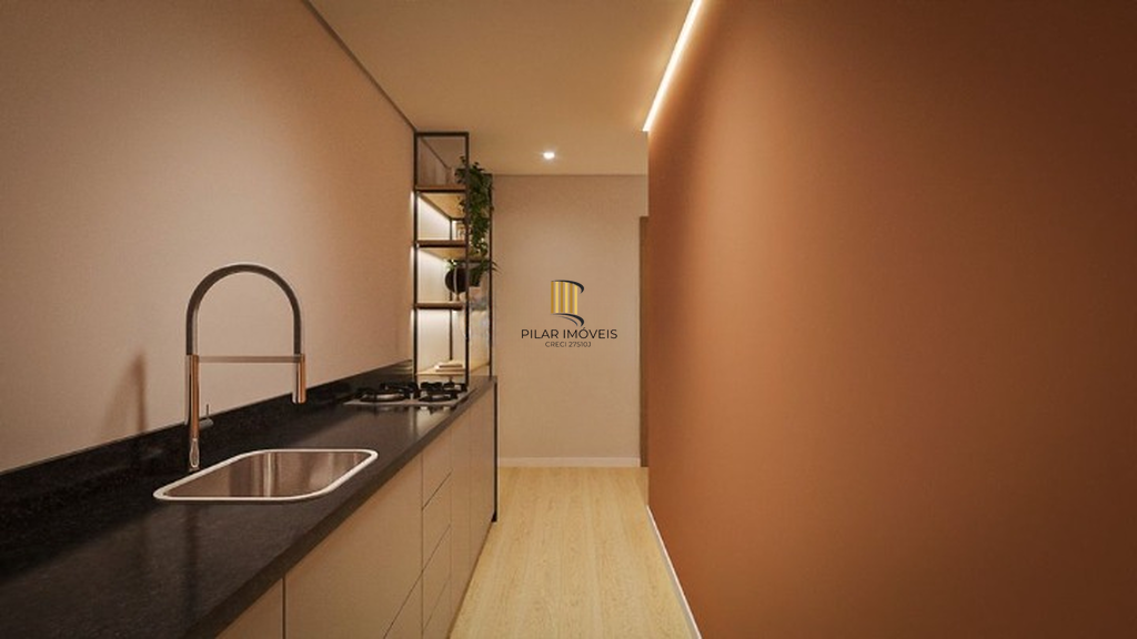 Studio 1 dormitório no bairro Cristal