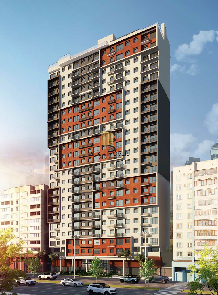 Studio 1 dormitório no bairro Cidade Baixa - Pilar Imóveis