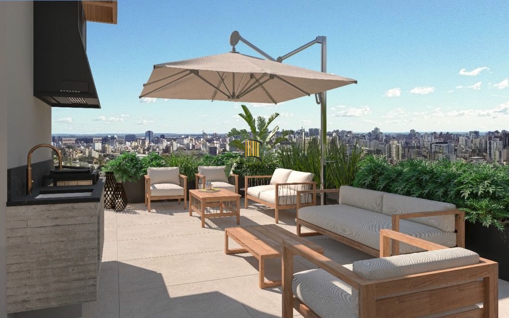 Apartamento Garden 3 dormitórios no bairro Petrópolis