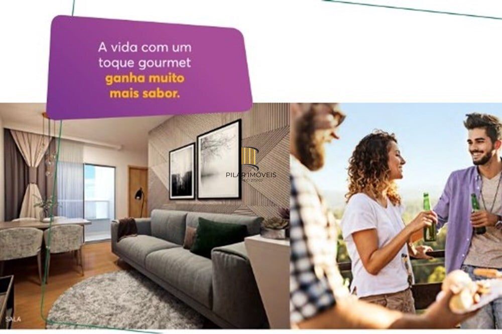 Apartamento 2 dormitórios no bairro Costa e Silva