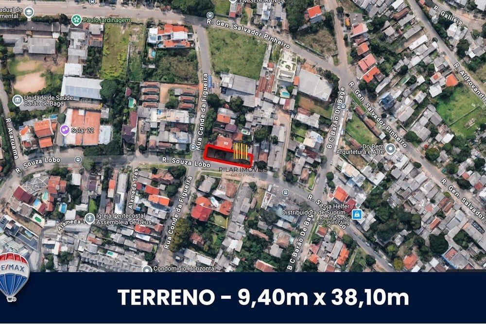 Terreno no bairro Vila Jardim