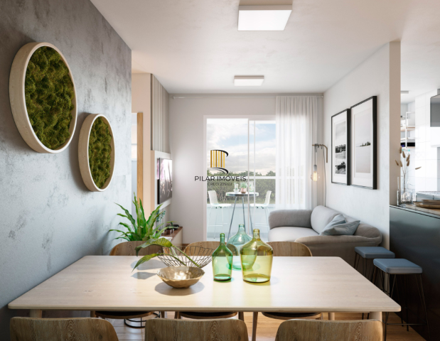 Apartamento 1 dormitório no bairro Camaquã