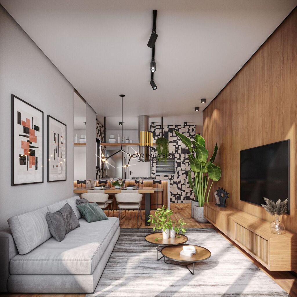 Apartamento 2 dormitórios no bairro Zona Nova