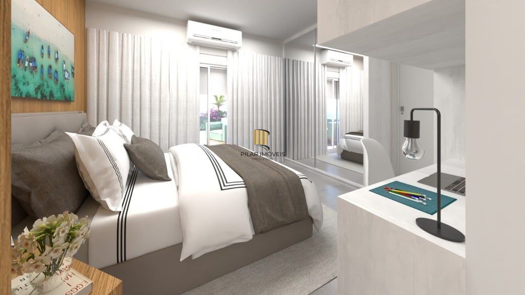 Apartamento 1 dormitório no bairro Rio Branco