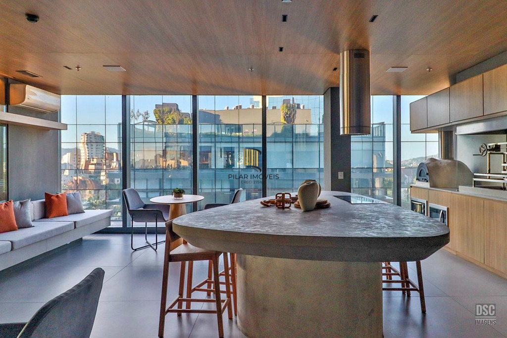 Apartamento 1 dormitório no bairro Três Figueiras