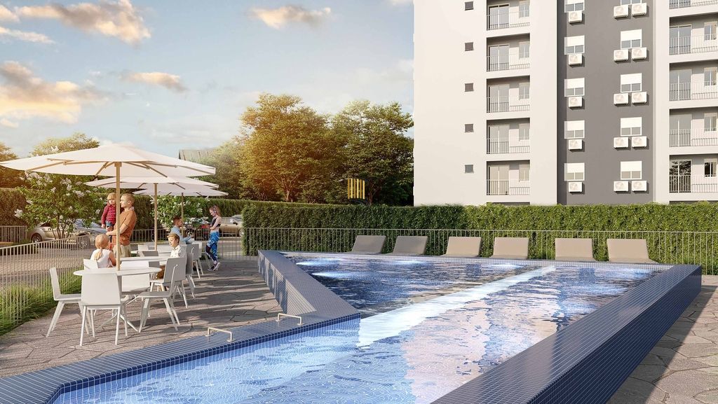 Apartamento 2 dormitórios no bairro Coronel Nassuca