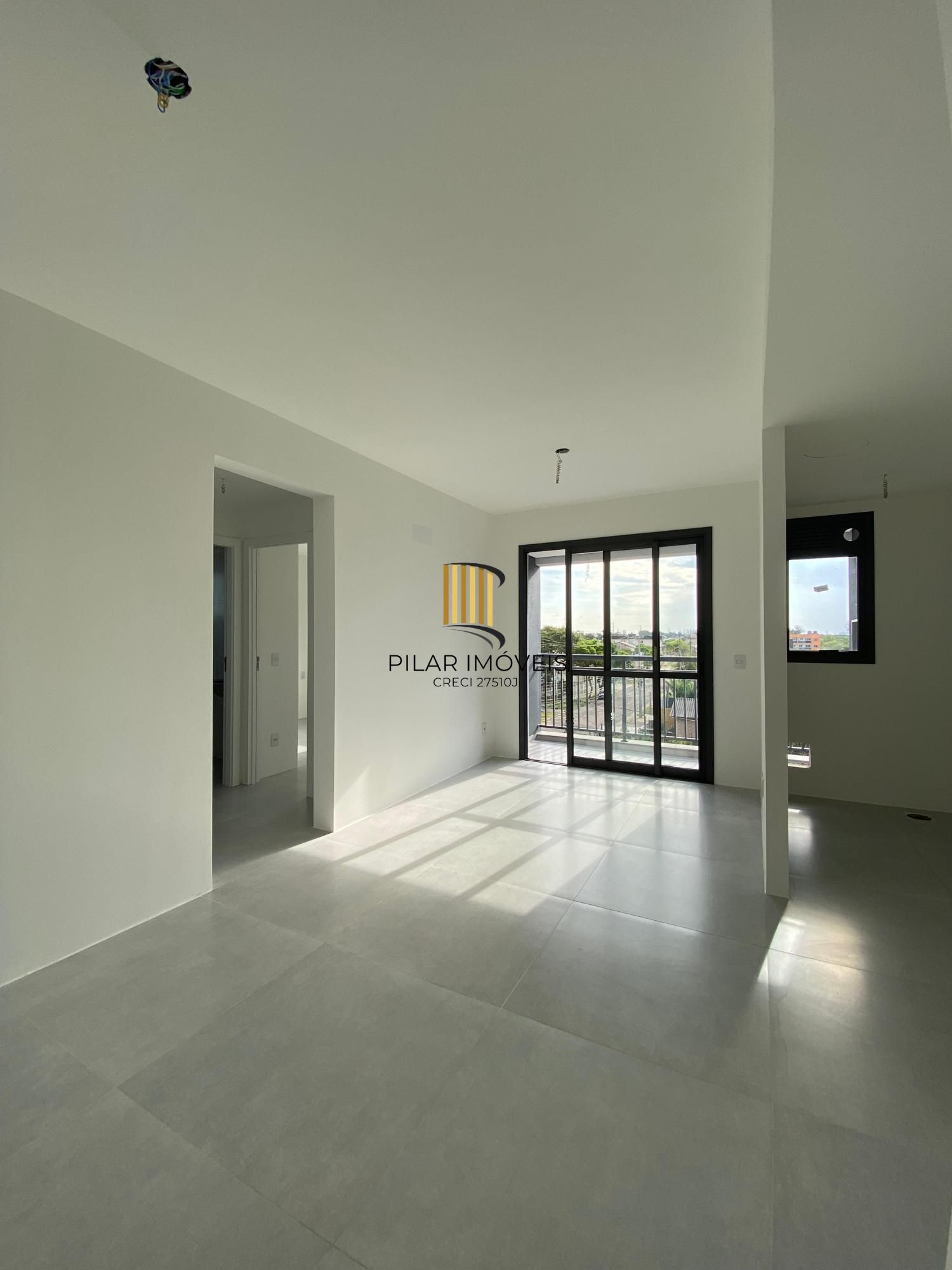 Apto novo, 02 dorm, 61 m2, 01 vaga, Bairro Fátima Canoas, Elevador, Gás encanado