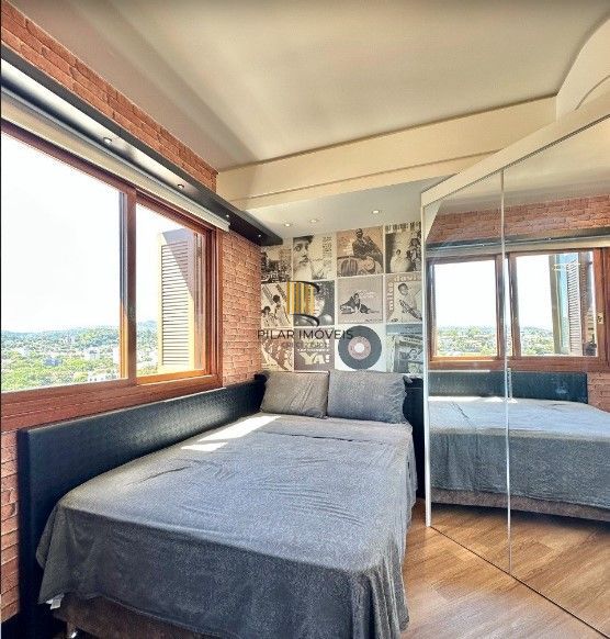 Cobertura 2 dormitórios, 218m², lareira, teto retrátil, Centro em Novo Hamburgo