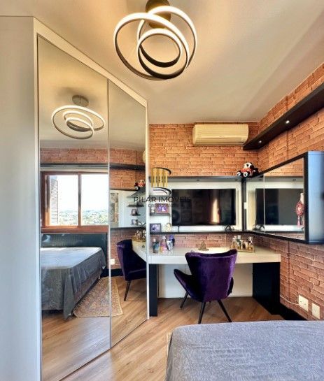 Cobertura 2 dormitórios, 218m², lareira, teto retrátil, Centro em Novo Hamburgo