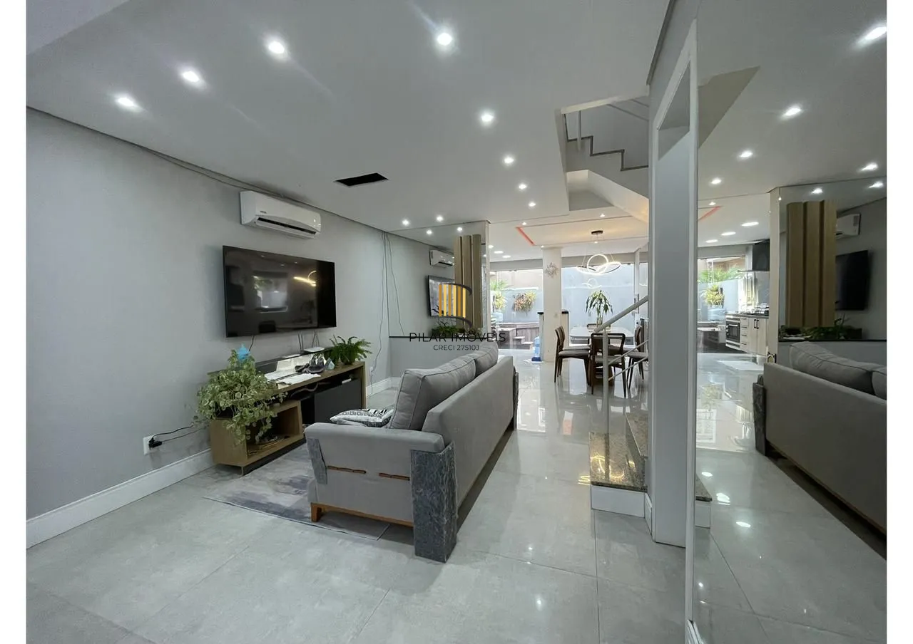 casa 3 dormitórios (1 s máster) 136,4 M² churrasq. lareira Jacuzzi Igara Canoas.