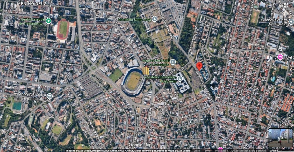 Apartamento 1 dormitório 38,42 m² priv. elevador estacinamento B. Santo Antônio