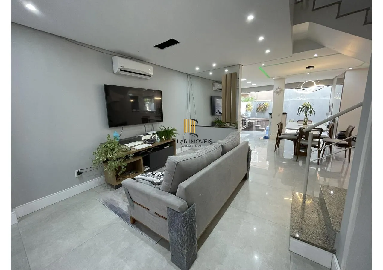 casa 3 dormitórios (1 s máster) 136,4 M² churrasq. lareira Jacuzzi Igara Canoas.