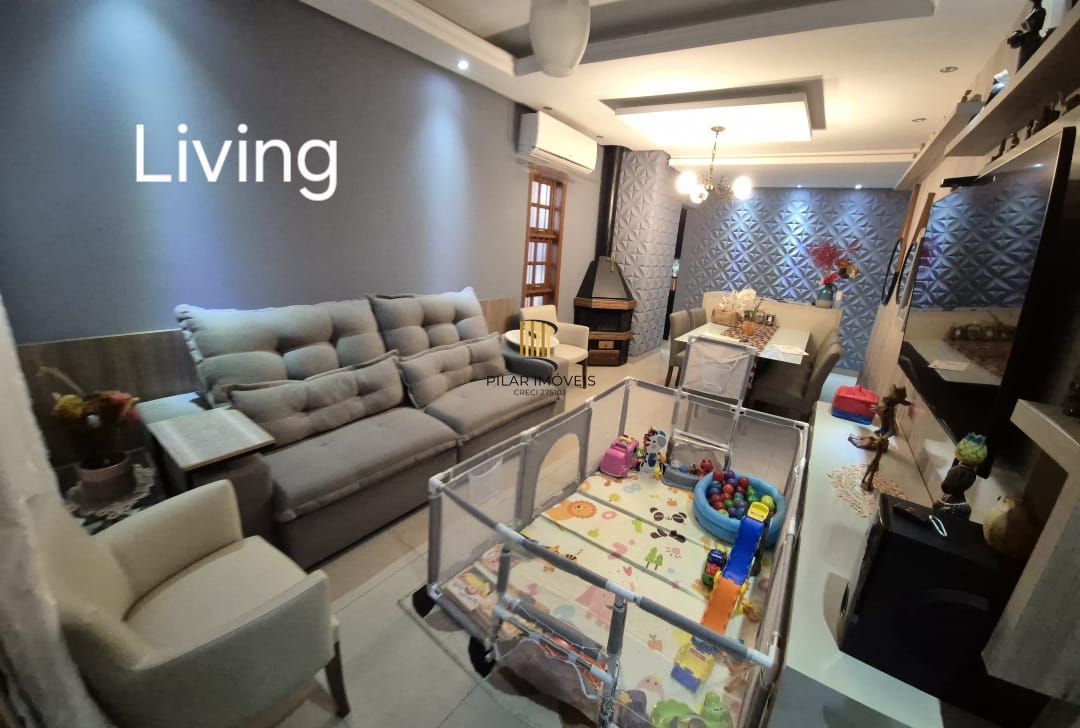 Casa 5 dorm. (2 s.) e anexo, 159 M², churrasqueiras, Piscina em Cachoeirinha.