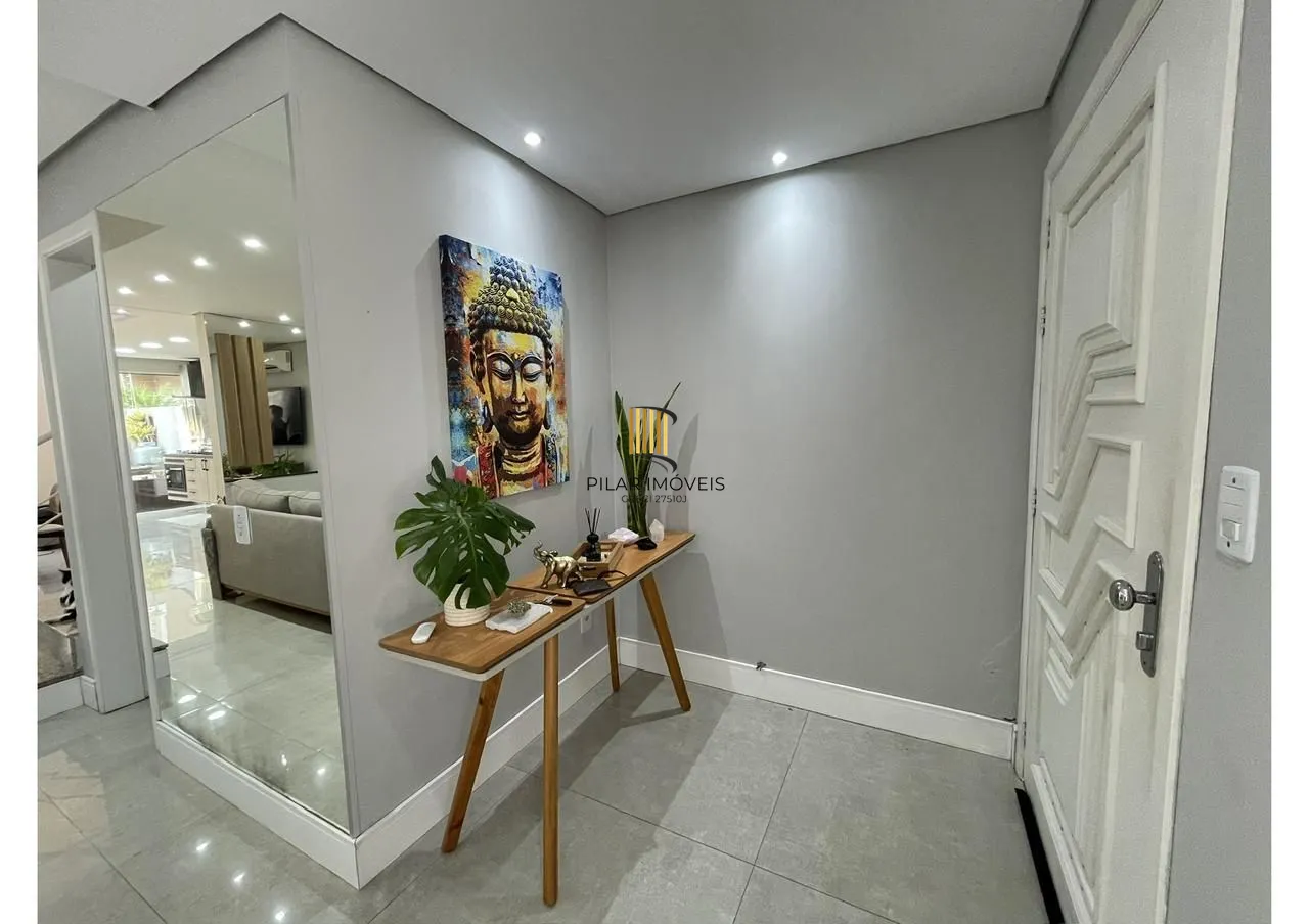 casa 3 dormitórios (1 s máster) 136,4 M² churrasq. lareira Jacuzzi Igara Canoas.