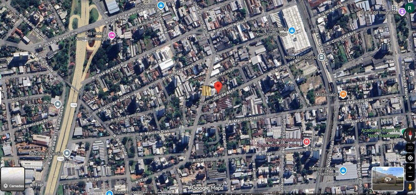 4 terrenos planos rua 5 de Abril e rua Maringá Total: 1.277,03 m² B. Rio Branco