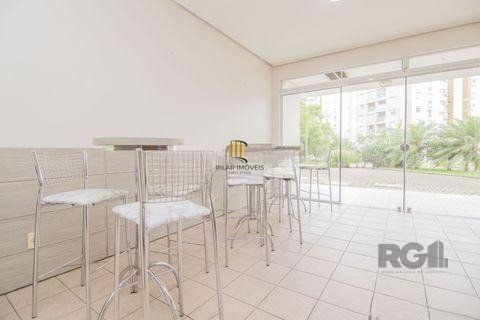 Apartamento, no bairro Chácara das pedras. Churrasqueira, 1 vaga, 3 quartos