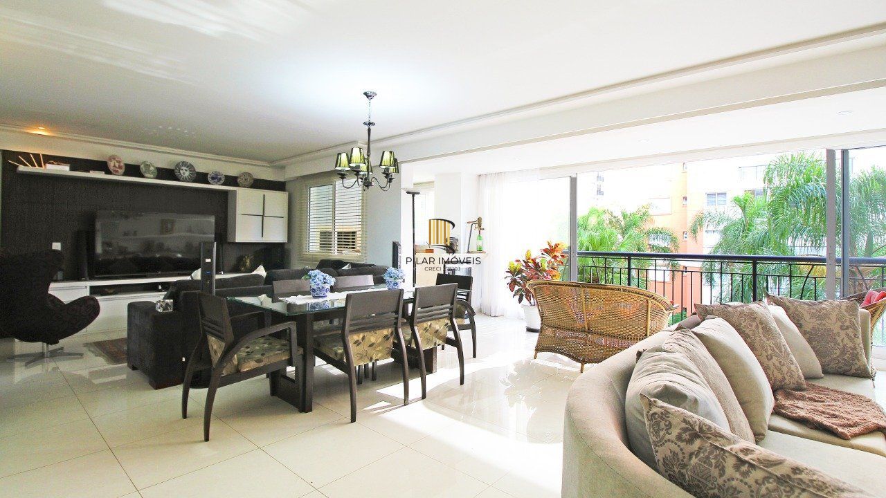 Apartamento com três (3) dormitórios, três (3) suítes sendo uma (1) suíte master e quatro (4) vagas de garagem com dois (2) depósitos próximo ao shopping  Iguatemi, no Condomínio Cipriani Nuova Archit