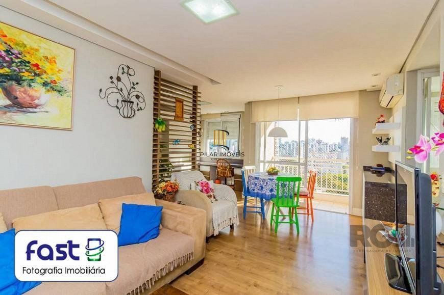 Apartamento para Venda - 74.64m², 3 dormitórios, sendo 1 suites, 2 vagas - Passo da Areia