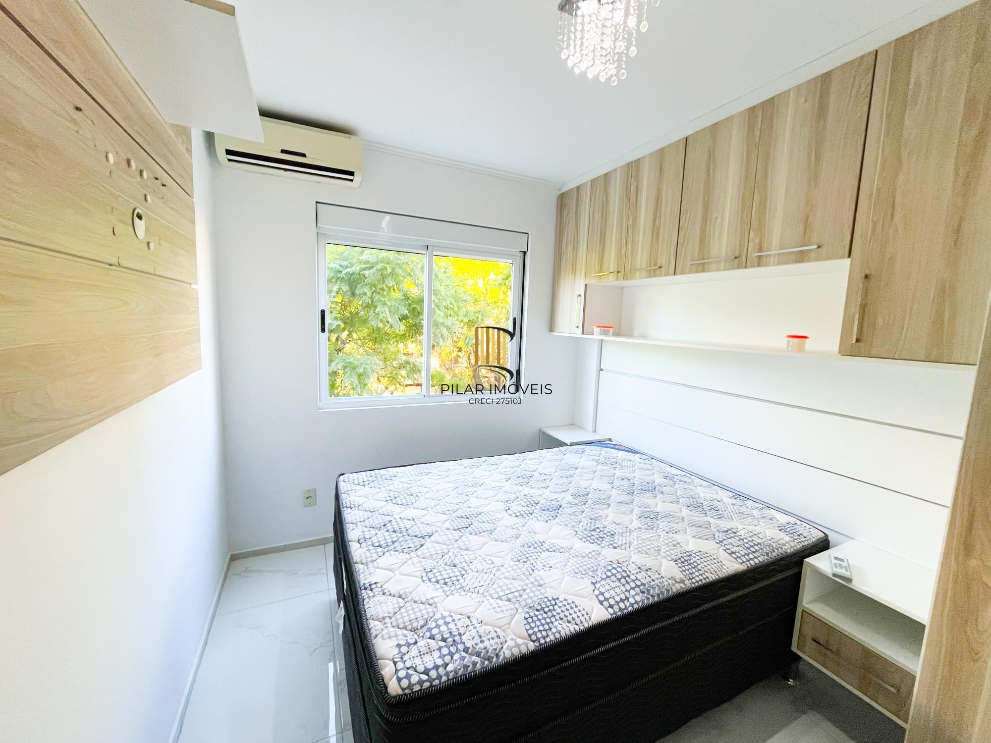 Apartamento de 1 quarto, churrasqueira e 1 vaga de garagem no bairro Petrópolis