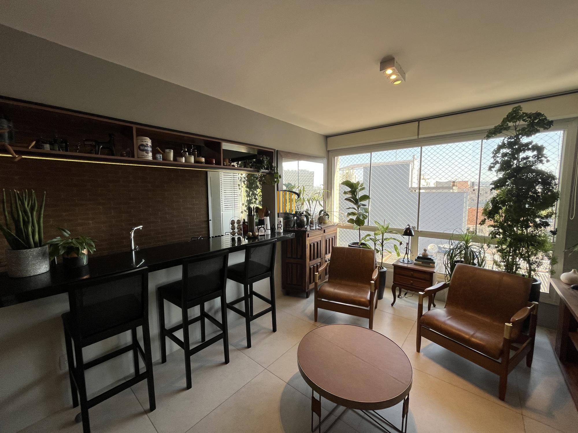 Apartamento de 2 quartos e 1 vaga de garagem no bairro Rio Branco Porto Alegre