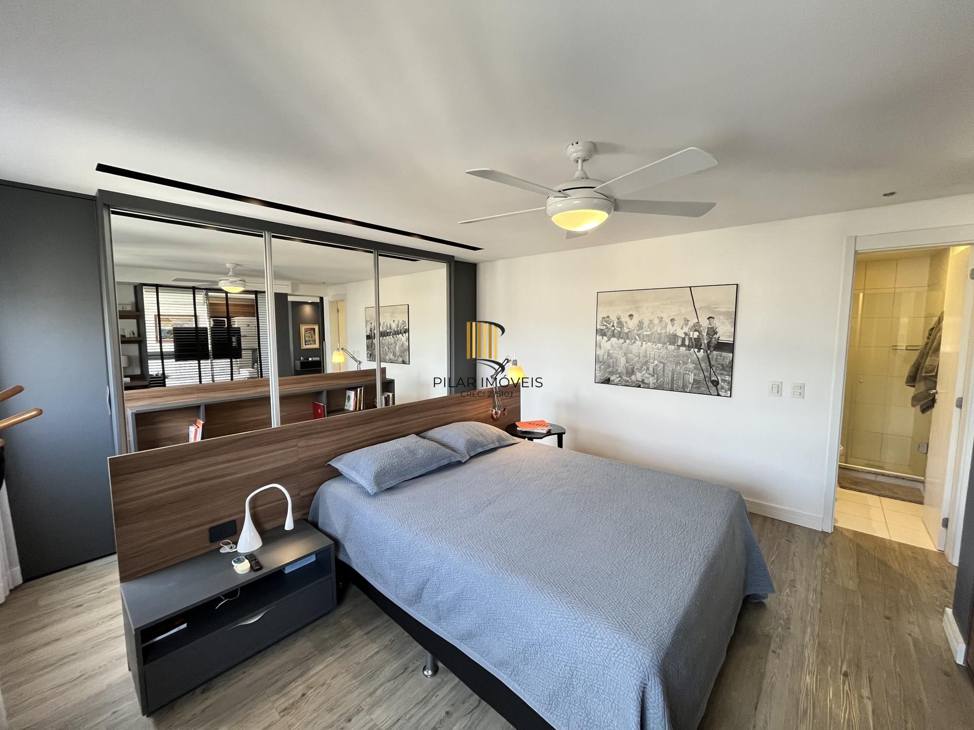 Apartamento de 2 quartos, transformados em 1 e vaga de garagem bairro S. Geraldo