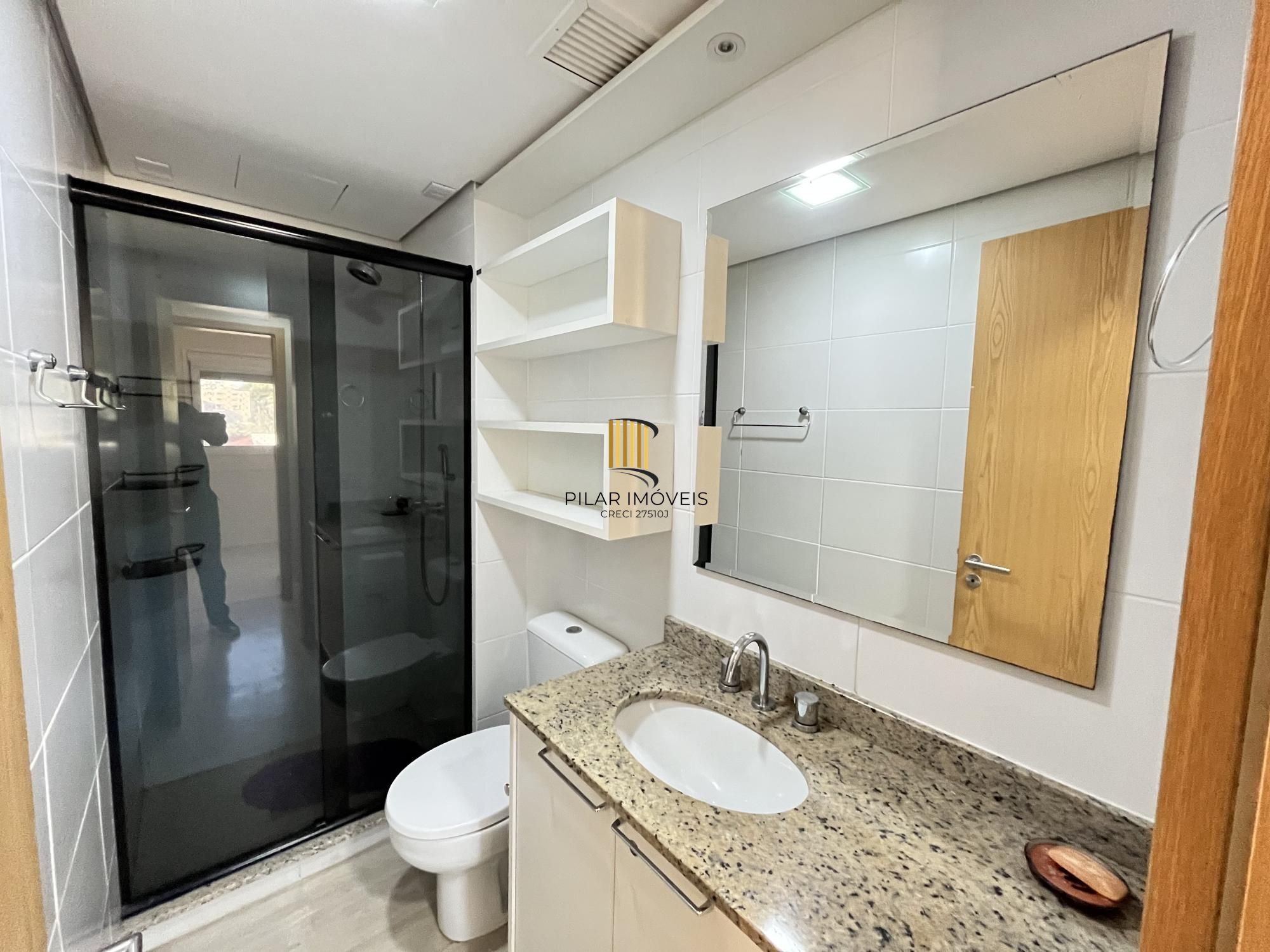 Apartamento de 3 quartos, semi mobiliado, suíte e 1 vaga de garagem