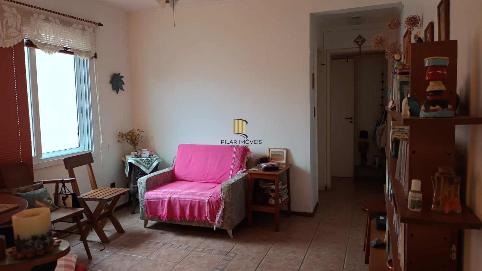 Apartamento garden de 1 dormitório transformado em 2 quartos no bairro Azenha