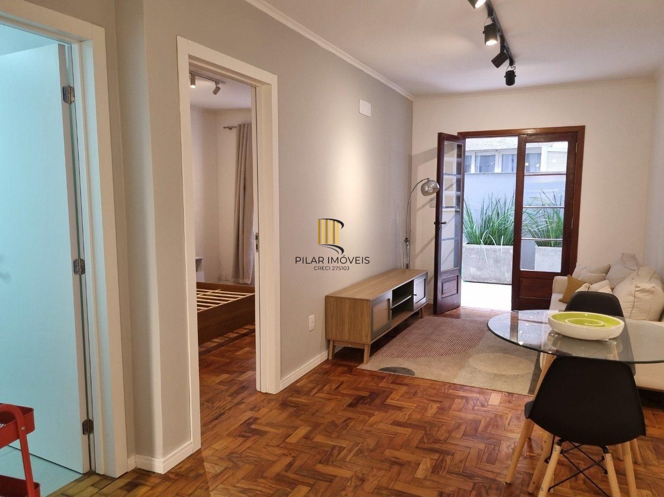 Apartamento desocupado de um quarto Centro de Porto Alegre