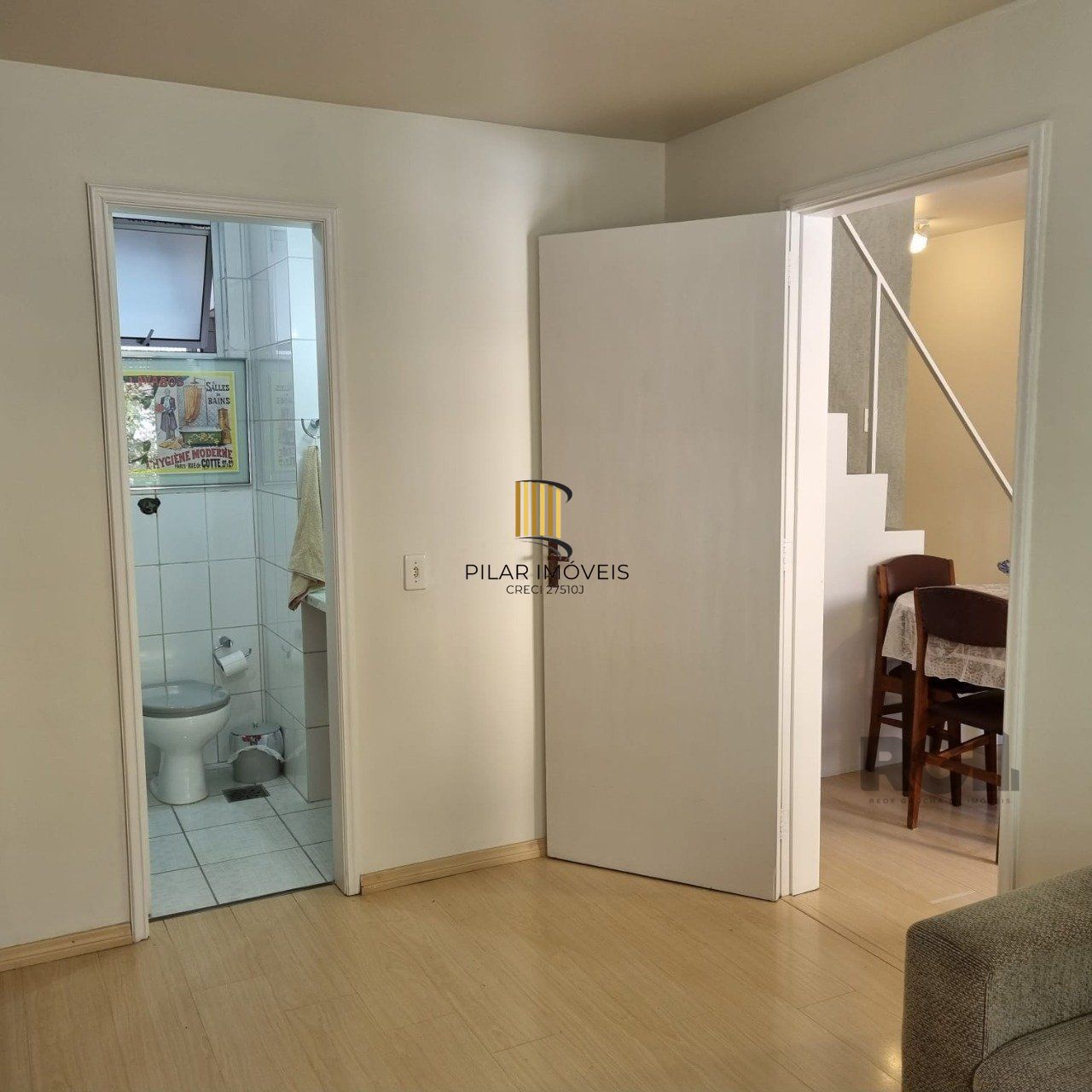 Apartamento de um quarto no bairro Santana em Porto Alegre.