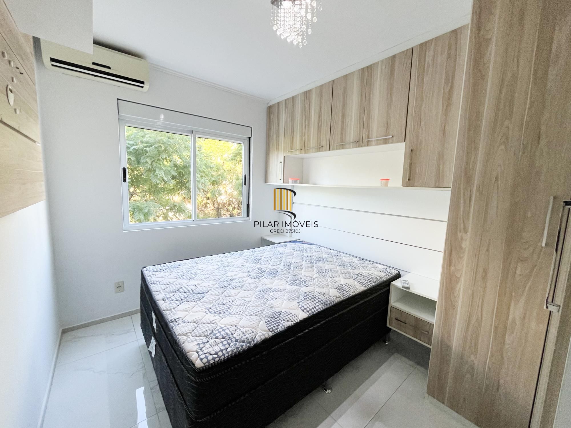 Apartamento de 1 quarto, churrasqueira e 1 vaga de garagem no bairro Petrópolis