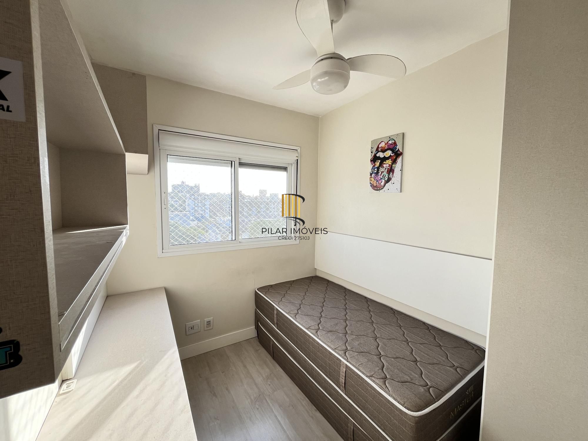 Apartamento de 3 quartos, semi mobiliado, suíte e 1 vaga de garagem