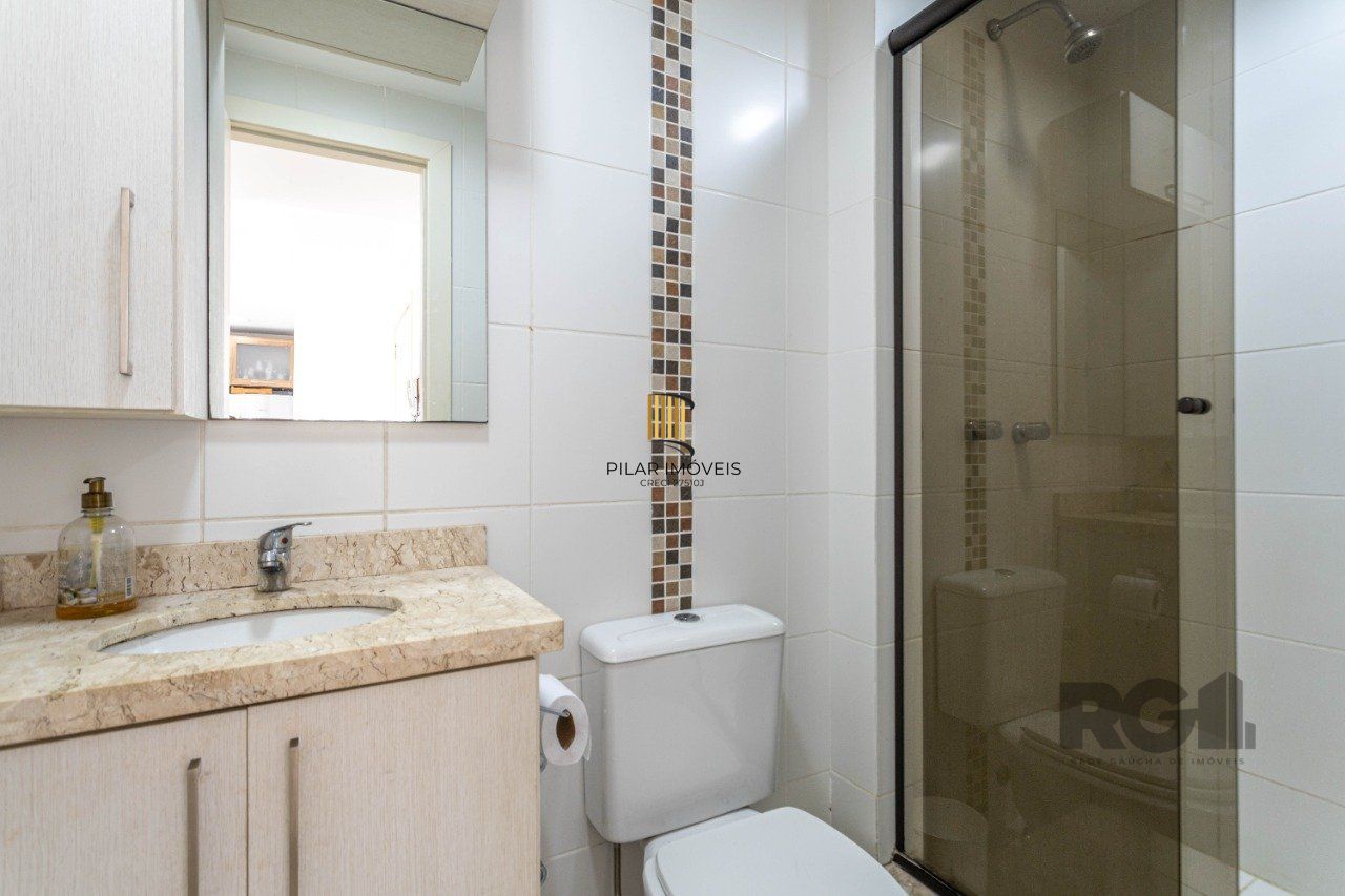   Apartamento de um quarto (dormitório) e uma vaga de garagem no bairro Jardim Botânico em Porto Alegre. 