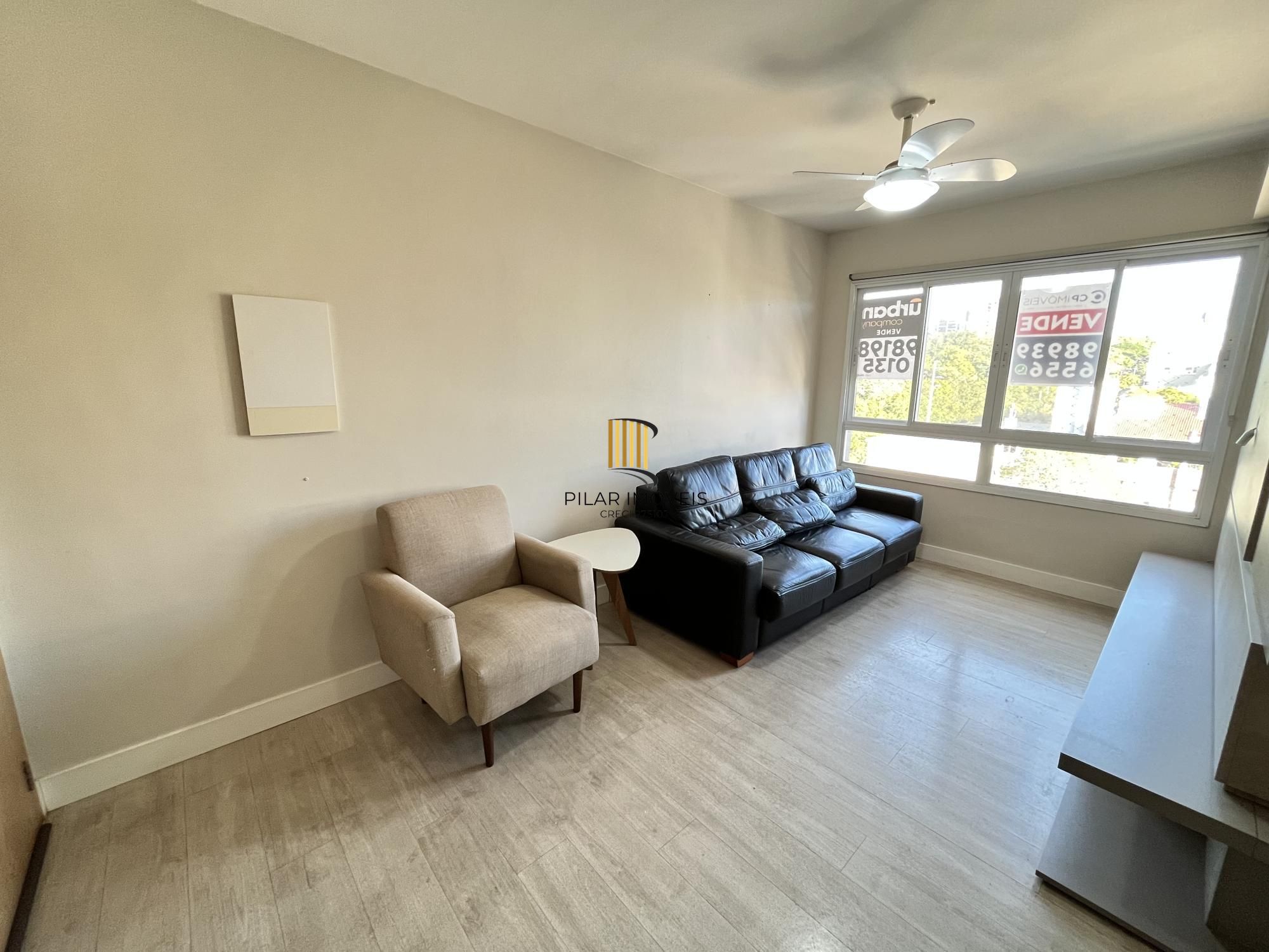 Apartamento de 3 quartos, semi mobiliado, suíte e 1 vaga de garagem