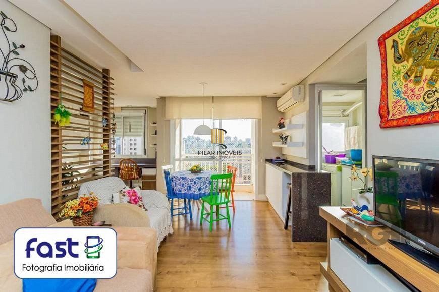 Apartamento para Venda - 74.64m², 3 dormitórios, sendo 1 suites, 2 vagas - Passo da Areia