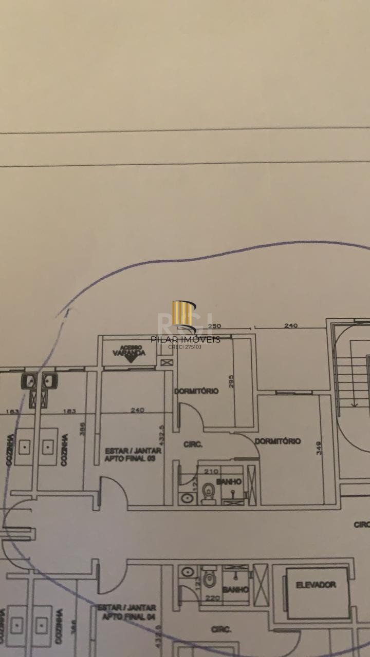 Apartamento para Venda - 48m², 2 dormitórios, 1 vaga - Rubem Berta