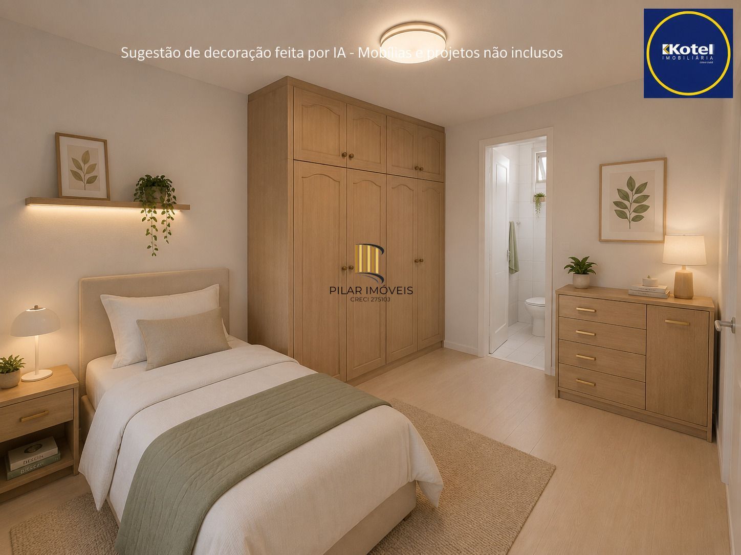 Cobertura de um quarto no bairro Santana em Porto Alegre.