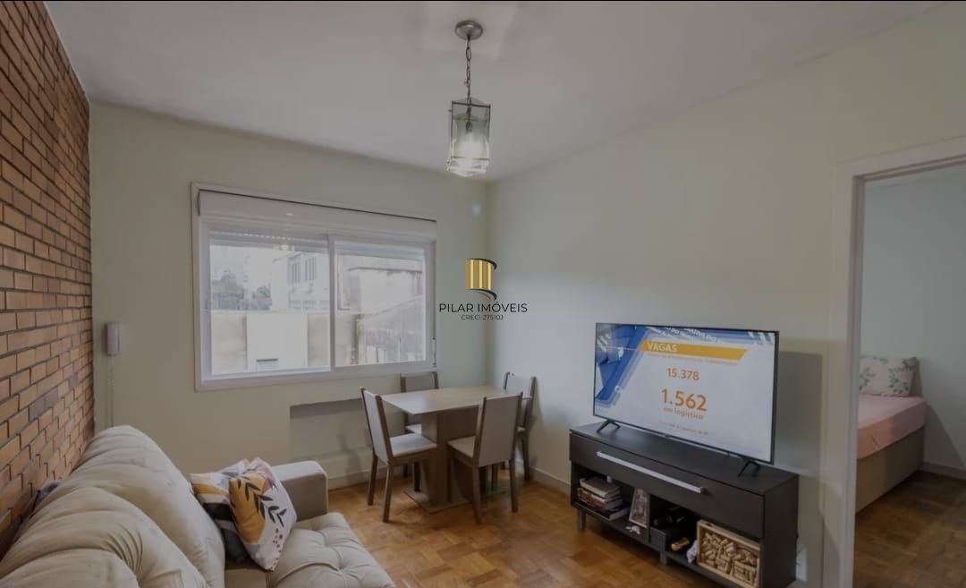 Apartamento de um quarto a venda no centro de Porto Alegre